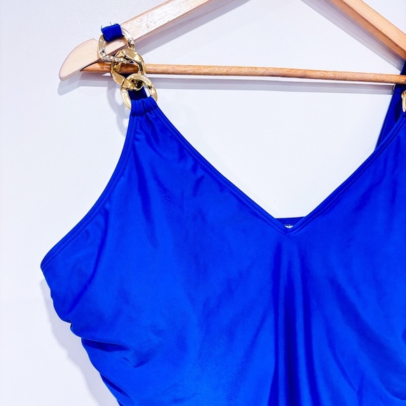 SHEIN Royal blue swimsuit - Picture 2 of 8